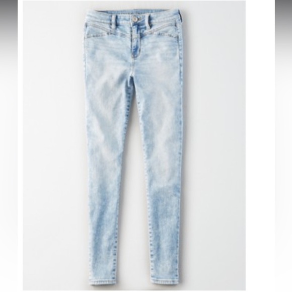 American Eagle Super Stretch Hi-Rise Jeggings Size 2 Short - Picture 1 of 9